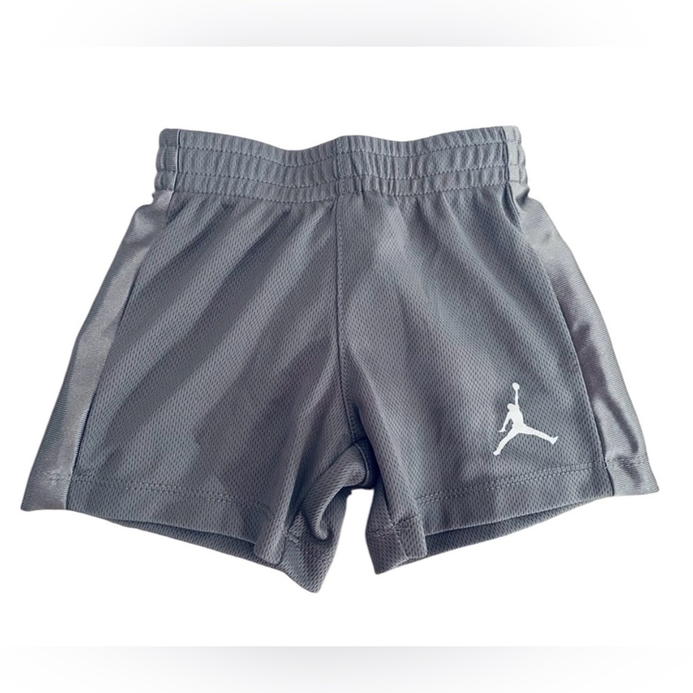Air Jordan Grey Athletic Shorts Boys 12 Months